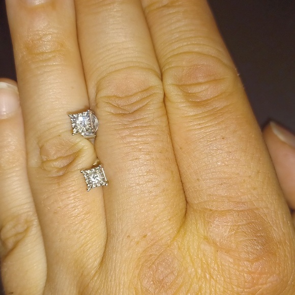 Zales Jewelry - 1/10ct Genuine Diamond Stud Earings